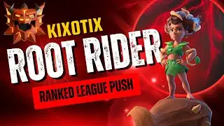 TH18 ROOT RIDER IN RANKED! 🔥 Solid Legend League Day with Classic RR CoC Strategy Army 
