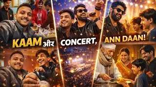 Vlog 31Vaa Din. Din bhar kaam, shaam ko concert waali shaam! 🎤✨
