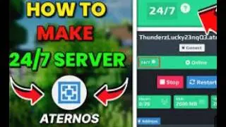 I Created a Free Bot That Keeps Your Aternos Server Online 24/7