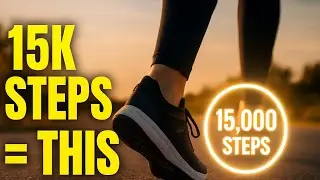 What Happens When You Walk 15,000 Steps Every Day #walking #healthtips #dailyhabits 
