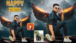 Happy New Year 2023 Photo Editing Tutorial Video / New Year 2023 / Prosen Editz Zone..