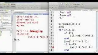 Matlab Debugging tutorial