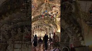 Голгофа в Храме Гроба Господня #иерусалим #святыеместа #храмгробагосподня