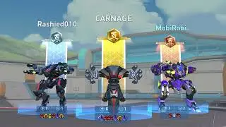 Fight in full | Mastering Mech Arena: Aegis with Minigun 16 + Thermal Lance 4 and Case Pilot