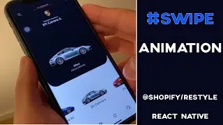 Porsche UI Animations React Native - Scroll Animations [Reanimated] | @shopify/restyle - series[2]