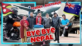 Nepal To Sydney,Australia | A New Journey Begins | Bye Bye Nepal | Travel Vlog