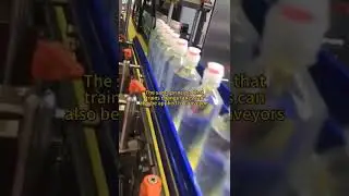 The same principle that trains change lanes can also be applied to conveyors