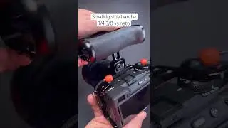 Smallrig side handle 1/4 3/8 vs nato #smallrig