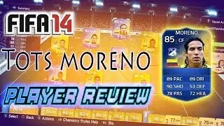 Fifa 14 Dayro Moreno 85 Rated TOTS Player Review W/ In Game Stats