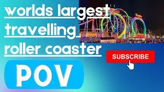 MUNCHEN (OLYMPIC) LOOPING, THE WORLDS BIGGEST TRAVELLING COASTER !!