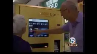 GOLD ATM VENDING MACHINE IN FLORIDA!