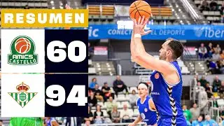 AMICS CASTELL&Oacute; 60-94 REAL BETIS BASKET | RESUMEN PRIMERA FEB