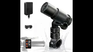 D5K WiFi Bicycle Dash Camera Operation Video