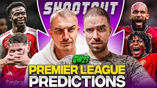 CAN MANCHESTER UNITED STOP ARSENAL? PREMIER LEAGUE PREDICTIONS