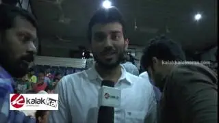 Kalidasan Jayaram visit Kasi Theatre for Kabali FDFS