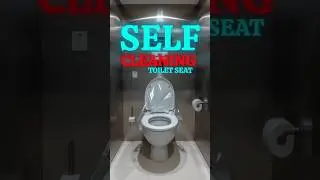 self cleaning toilet seat #toilet