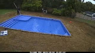 Day 9 - Pool Installation - Backfill & System Startup.