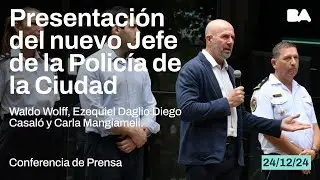 Presentación del nuevo jefe de la Policía de la Ciudad | Información oficial GCBA