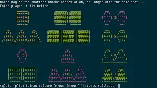 jediset, The Game of Jedi Set: pattern matching terminal card game