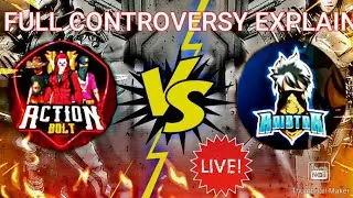 Actionbolt vs raistar angry🤬Raistar vs actionbolt 😳 full cotoversy explain full gali on live stream🔥