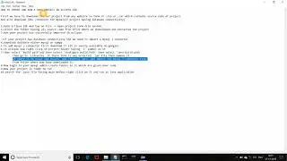 How to Import and Run a java project in Eclipse Ide with Database?