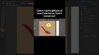 How This Pan & Egg Came to Life | Short Art Tutorial in 15 seconds