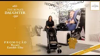 Review carrinho Recaro Easylife Elite| Black November| carrinho de bebe compacto| Bonabebe