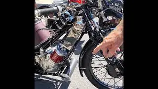 Vintage Motorbike - How a 1925 Scott Super Squirrel works.