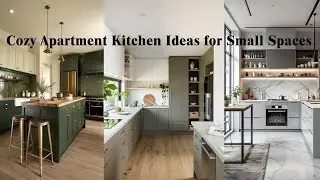 🌿 Cozy Apartment Kitchen Ideas for Small Spaces/ADVANCE DESIGNER/#home #trending