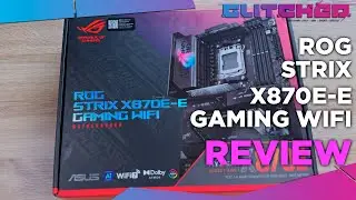 Обзор материнской платы ASUS ROG Strix X870E-E Gaming WiFi (протестировано на процессоре AMD Ryze...