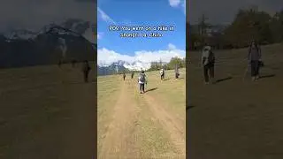 Hiking to Abuji Cuo (阿布吉措) 🇨🇳 #shorts