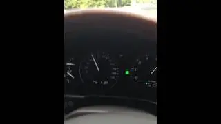 Lexus LX 470 2UZ-FE, разгон от 0 до 100 км/ч на сжиженном газе.