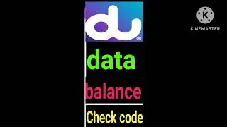 How to check du sim data balance
