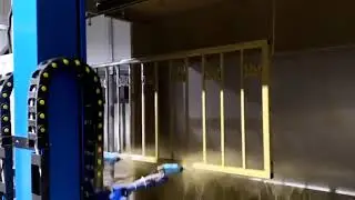 liquid painting robot/reciprocator