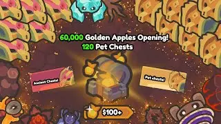 [TAMING.IO] Opening 60,000 Gapples' Of Pet Chests