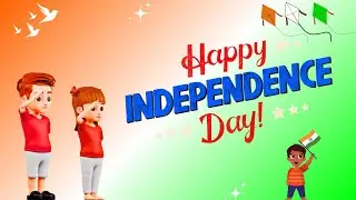 Independence Day for Kids 🇮🇳 | Indian Flag Colors & Their Meaning | 15 August Special #kidslearning 