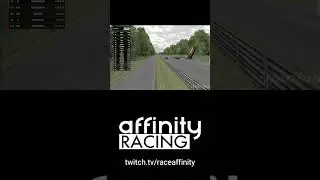 This is what happens when oval drivers turn right. #nascar #racing #enascar #iracing #sim #wreck