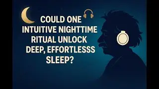 Could one intuitive nighttime ritual unlock deep, effortless sleep? 🎧🌙