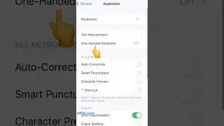How to Turn On One Handed Keyboard iPhone ⌨️ Left/Right Handed Keyboard 👍 IOS 16 Keyboard Settings