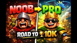 🔴 LIVE | Road to 10K Trophies | Clash Royale 🔥