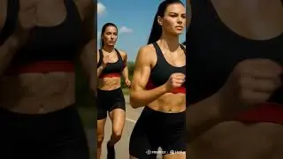 THEY'RE NOT JUST RUNNING TO WIN&hellip; THEY'RE RUNNING FROM A SECRET #ai #sports #foryou #beauty #aiart