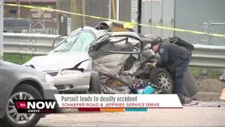 Pursuit leads to deadly accident on Schaefer Road