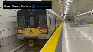 ⁴ᴷ⁶⁰ MTA LIRR: Subway Station Tour & Railfanning Action at Grand Central Madison