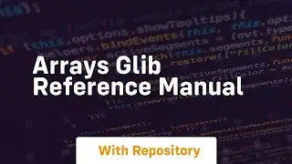 arrays glib reference manual