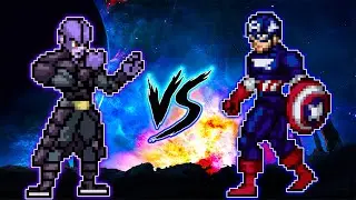🔥HIT OP VS CAPTAIN AMERICA OP IN JUMP FORCE MUGEN