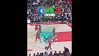 Anthony Edwards got hyped 🥶