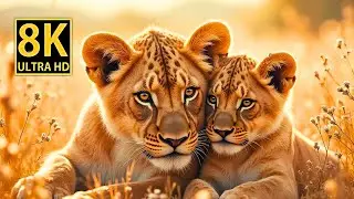 Wild Baby Animals | 4k - ultra realistic Videos |relaxing |Earth Soul 