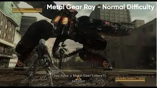 Metal Gear Ray (Phase 1), Normal Difficulty - Metal Gear Rising: Revengeance
