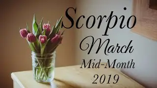 SCORPIO MID MARCH 2019 | THIS IS YOUR MOMENT FOR REAL LOVE - Scorpio Tarot Love Reading