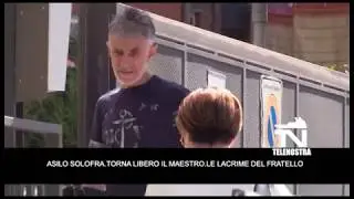 Asilo Solofra.Torna libero il maestro.Le lacrime del fratello a Telenostra